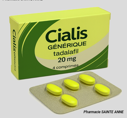 Cialis générique Tadalafil Pharmacie SAINTE ANNE